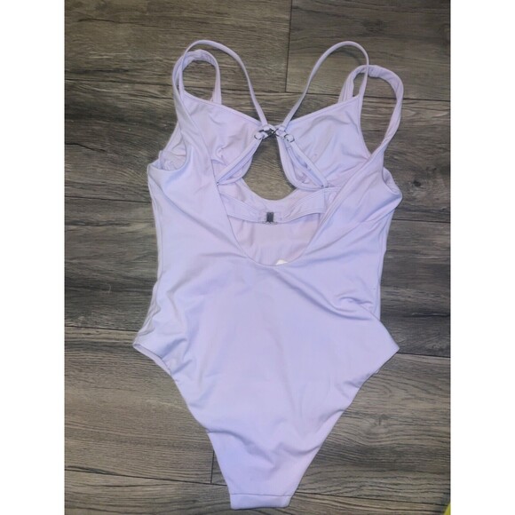 Jonathan Simkhai Holly Layered Swimsuit size M NWT Detachable Top - Picture 6 of 8